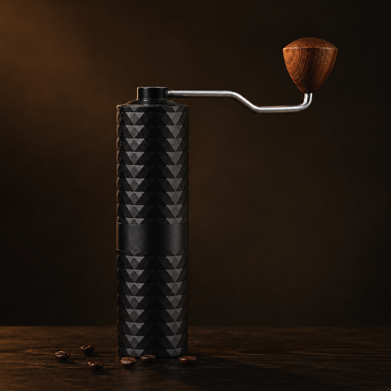 Precision Manual Coffee Grinder with Stainless Steel Core