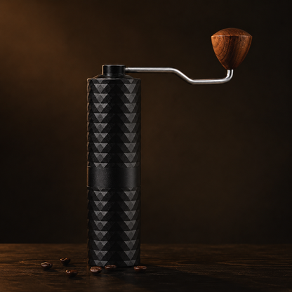 Precision Manual Coffee Grinder with Stainless Steel Core