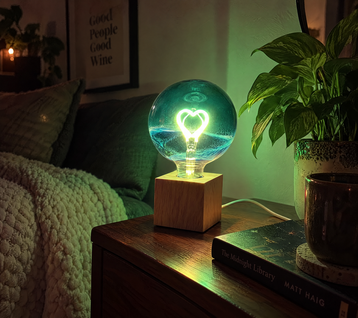 Ember | Heart Filament Bulb Lamp