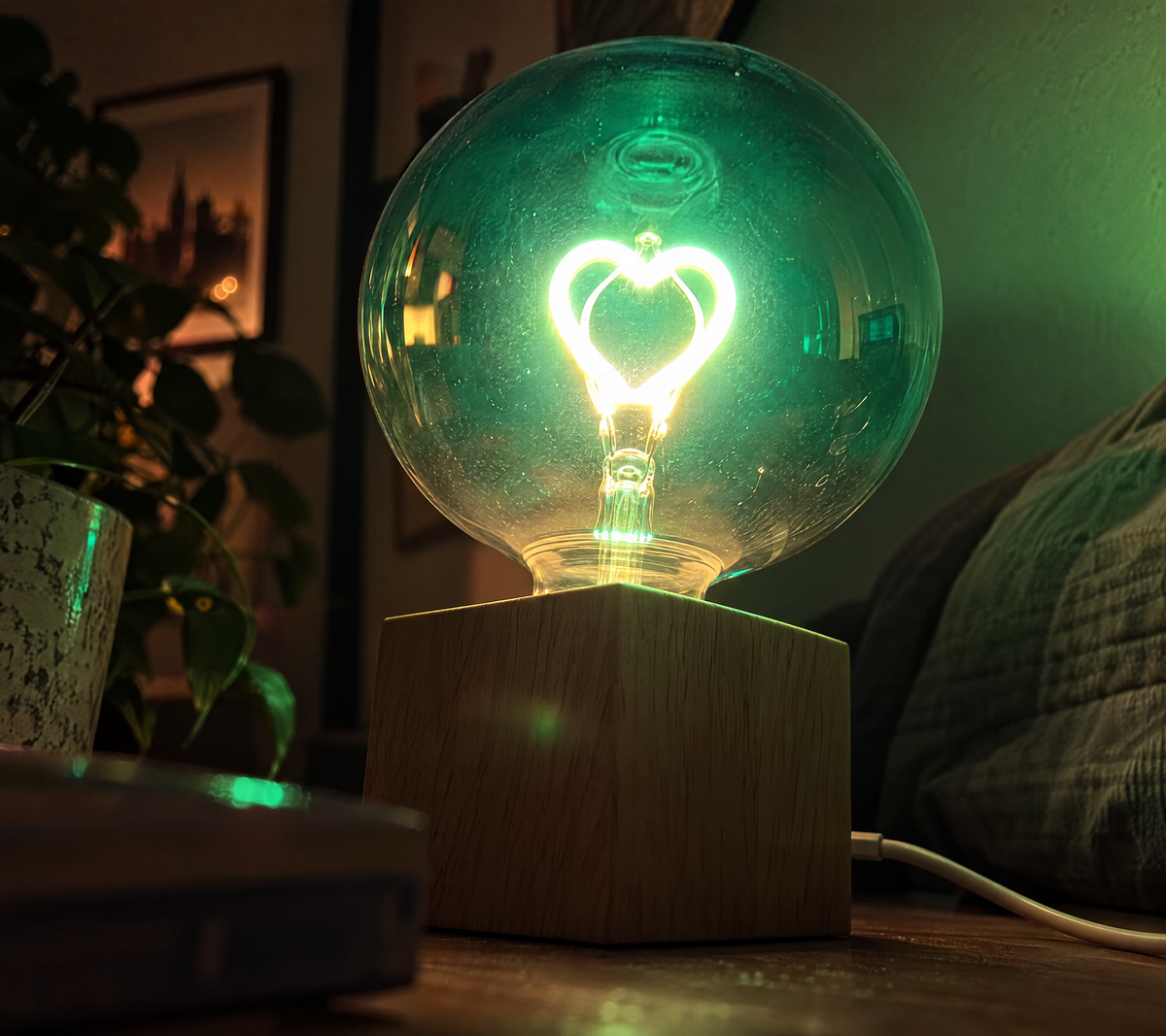 Ember | Heart Filament Bulb Lamp