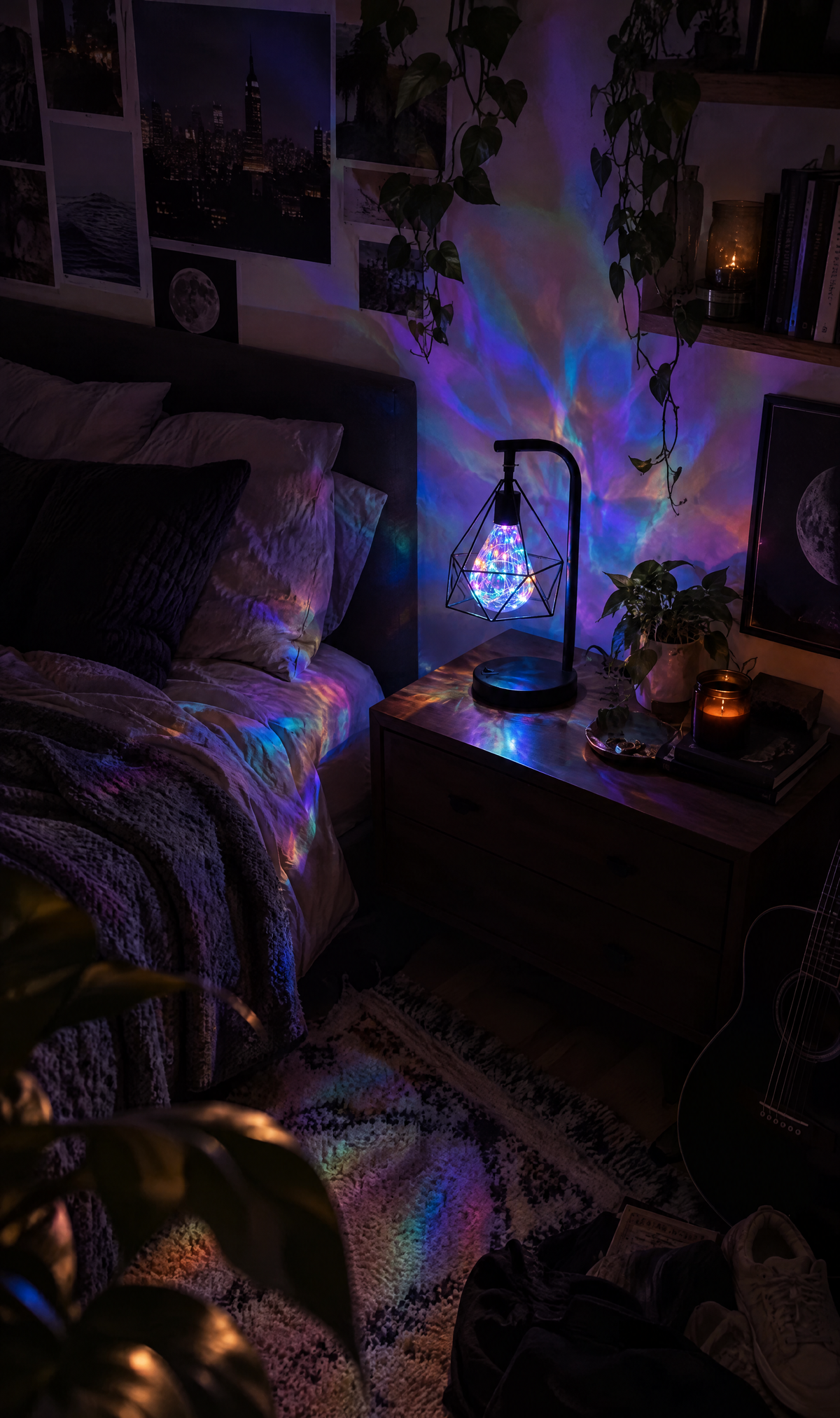 Glimmer | Fairy Light Cage Lamp