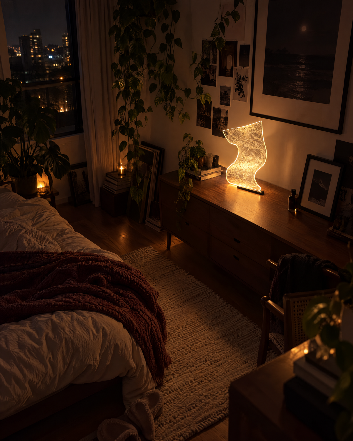 Waveform | Glowing Wave Lamp