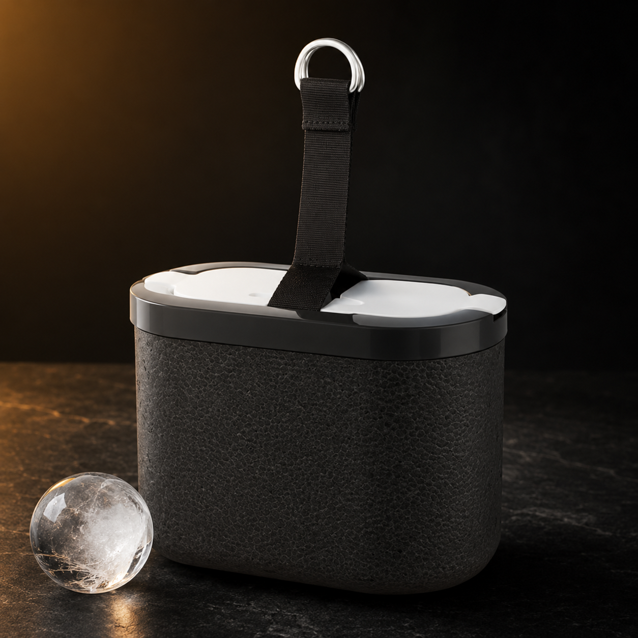 Large & Clear Ice Puck Mold for Whiskey & Cocktails