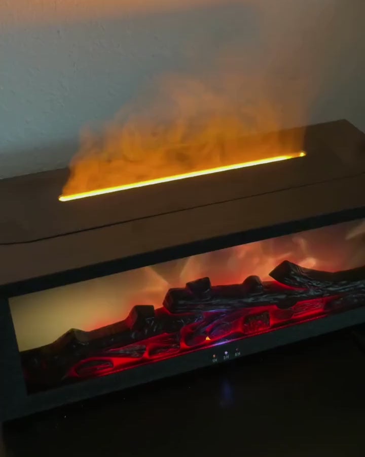 Ignis illuminated mist and colour controls — muted, gently slowed demonstration.