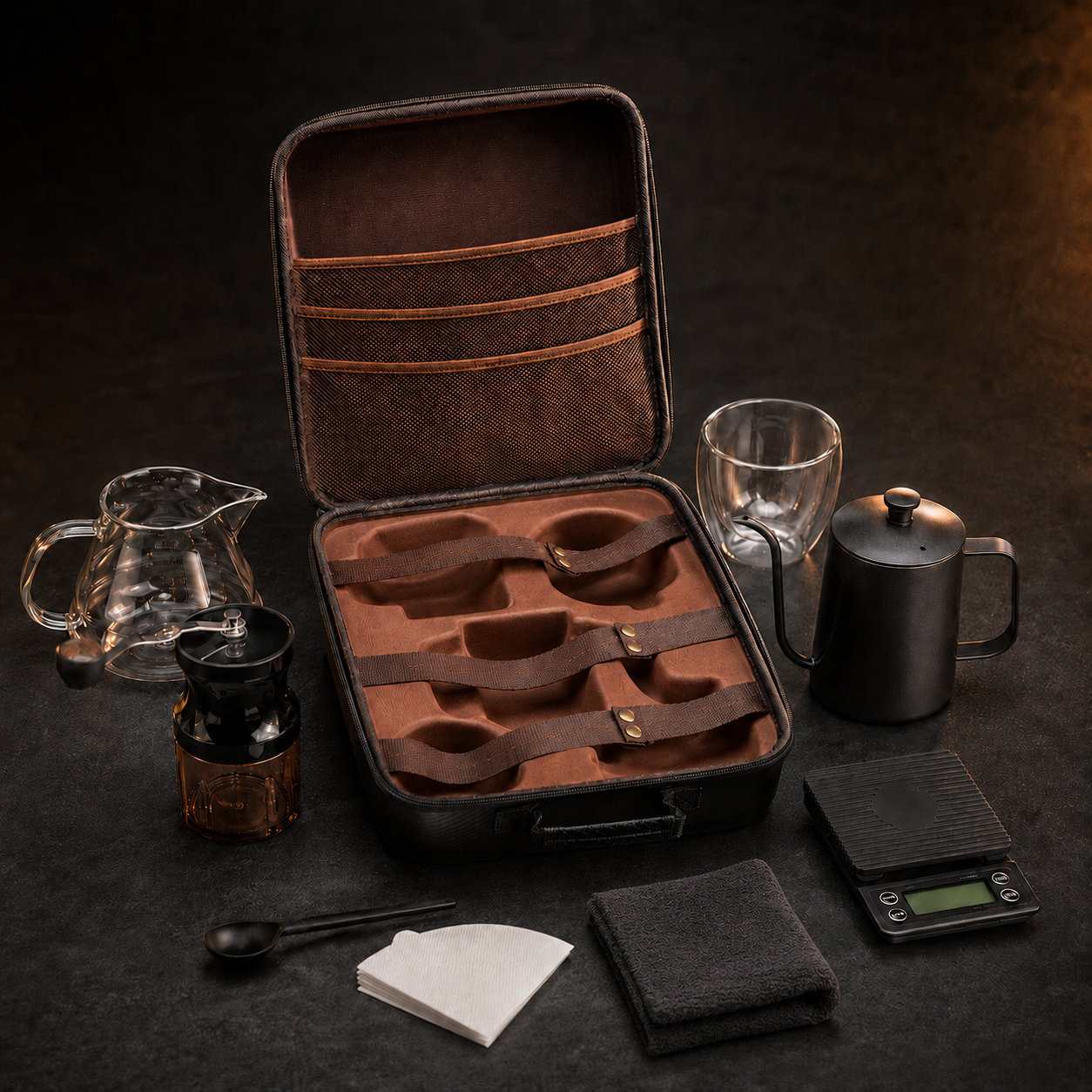Portable Pour-Over Coffee Travel Kit